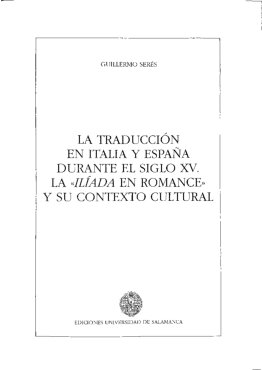 La traducción en Italia y España durante el siglo XV. La 