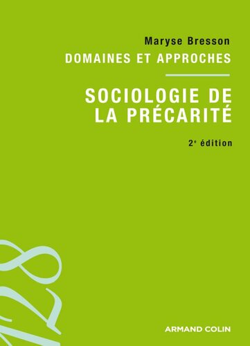 Sociologie de la précarité