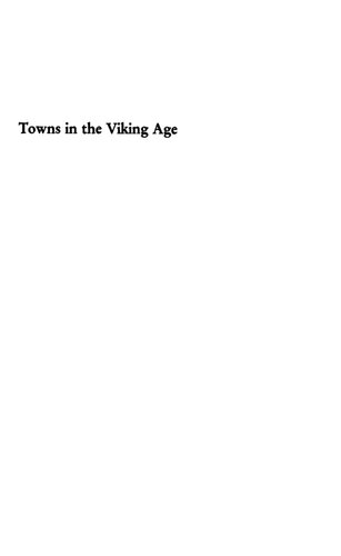 Towns in the Viking Age