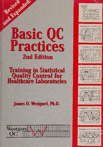 Basic Qc Practices: Training in Statistical Quality Control for Healthcare Laboratories