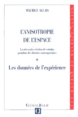 L'anisotropie de l'espace 01 Les données de l'expérience