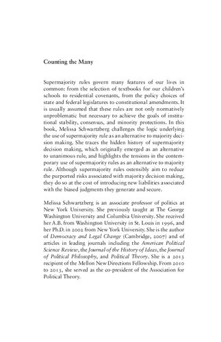 Counting the Many: The Origins and Limits of Supermajority Rule