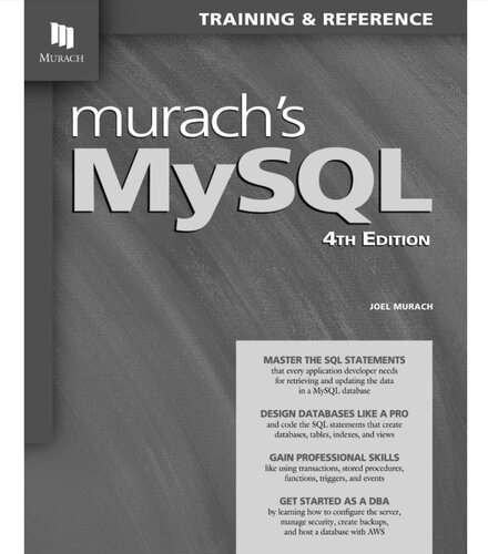 Murach's MySQL