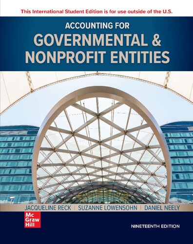 ISE Accounting for Governmental & Nonprofit Entities