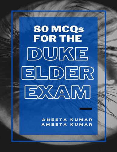 80 MCQs for the Duke Elder Exam