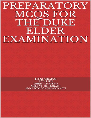 Preparatory MCQs for the Duke Elder Examination