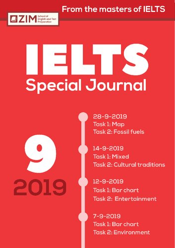 IELTS Special Journal 9