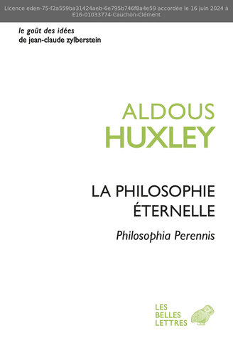 La Philosophie éternelle