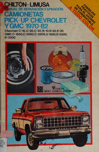 Manual De Reparacion Y Afinacion Camionetas Pick-Up Chevrolet Y GMC 1970-82