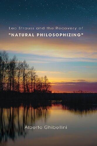 Leo Strauss and the Recovery of 