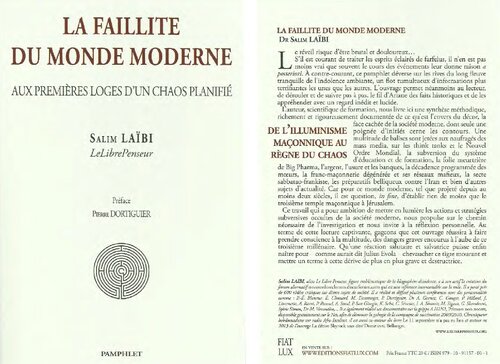 La faillite du monde moderne