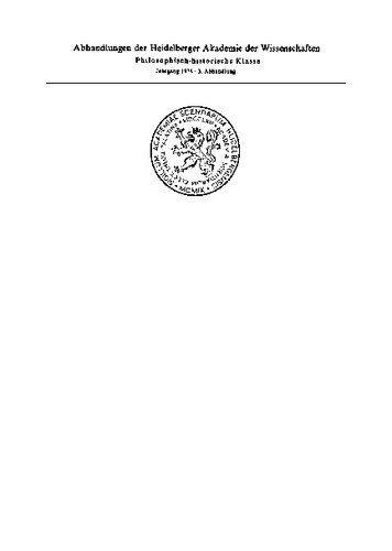 Name und Sache in Platons 