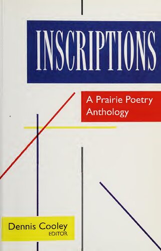 Inscriptions: A Prairie Poetry Anthology
