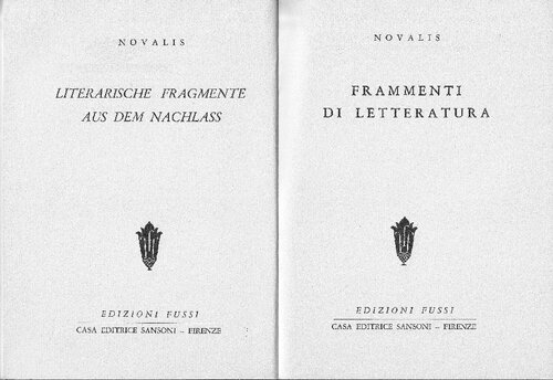Frammenti di letteratura