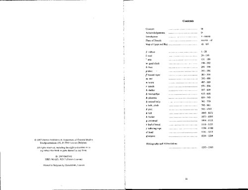 A Ptolemaic Lexikon a Lexicographical Study of the Texts in the Temple of Edfu (Orientalia Lovaniensia Analecta)