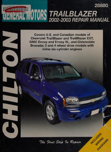 Chilton's General Motors TrailBlazer 2002-2003 Repair Manual