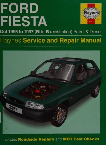 Haynes Ford Fiesta 1995 to 1997 Service and Repair Manual