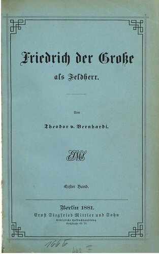 Friedrich der Große als Feldherr