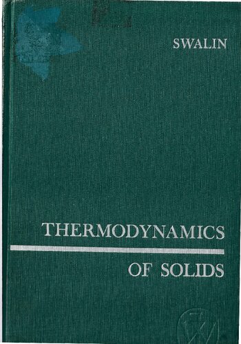 Thermodynamics of solids
