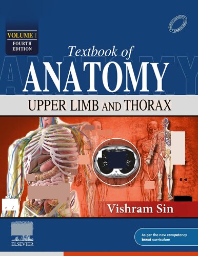 Textbook of Anatomy - Upper Limb and Thorax, Vol. 1, 4e (Jan 1, 2023)_(8131264815)_(Elsevier(INR))