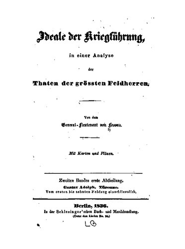 Gustav Adolph. Türenne [Gustaf Adolf. Turenne]