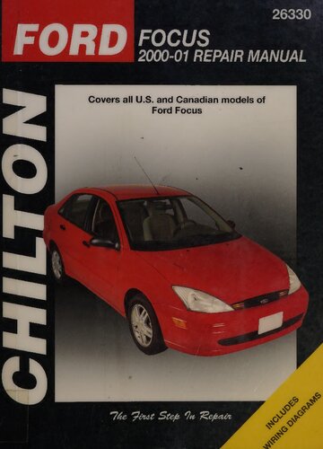 Chilton's Ford Focus 2000-01 Repair Manual