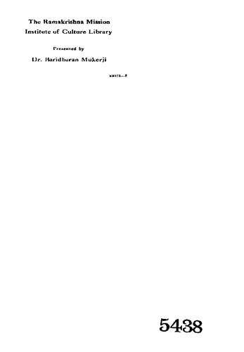 The Positive Background Of Hindu Sociology