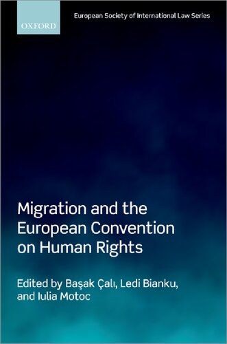 Migration and the European Convention on Human Rights (European Society of International Law)