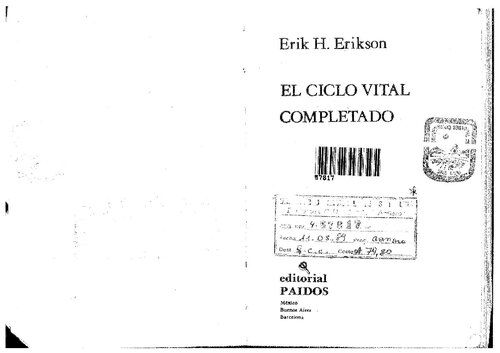 El ciclo vital completado
