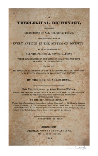 A Theological Dictionary