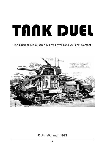 Tank Duel: The Original Team Game of Low Level Tank vs Tank Combat