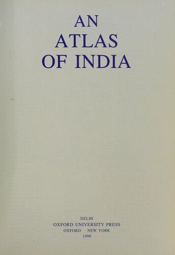 An Atlas of India