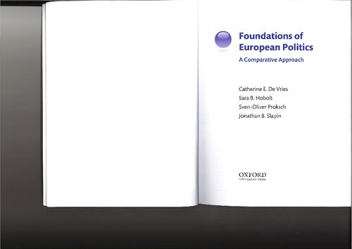 Foundations of European politics : a comparative approach