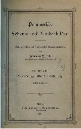 Aus dem Zeitalter der Befreiung