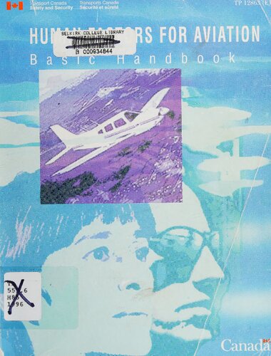Human Factors For Aviation: Basic Handbook (TP 12863E)