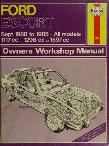 Haynes Ford Escort 1980 to 1985 Owners Workshop Manual