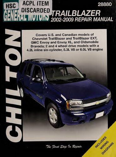 Chilton's General Motors TrailBlazer 2002-2009 Repair Manual