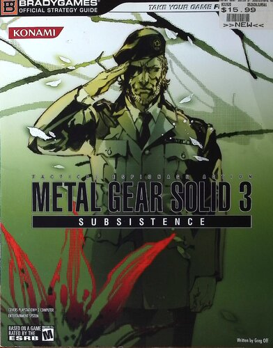 Metal Gear Solid 3: Subsistence Official Strategy Guide