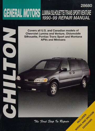 Chilton's General Motors Lumina/Silhouette/Trans Sport/Venture 1990-99 Repair Manual
