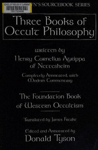 Three Books of Occult Philosophy