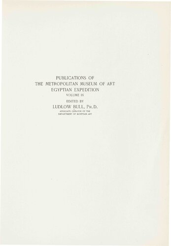 The Tomb of Nefer-hotep at Thebes