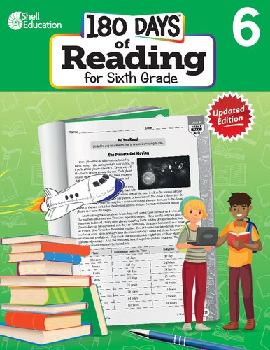 180 Days of Reading for Sixth Grade, 2nd Edition: Practice, Assess, Diagnose