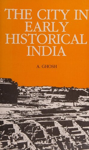 The City in Early Historical India