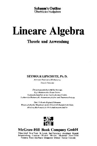 Lineare Algebra