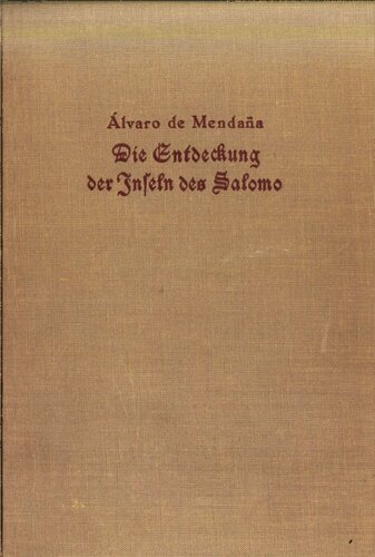 Die Entdeckung der Inseln des Salomo