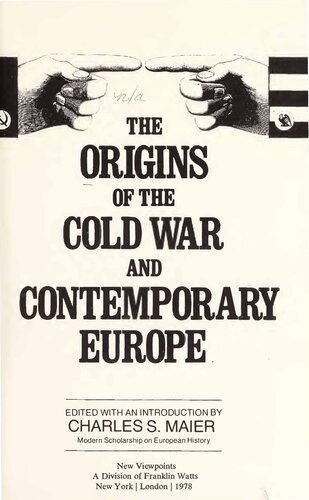 Origins of Cold War and Contemporary Europe