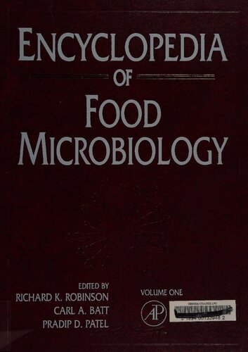 Encyclopedia of Food Microbiology