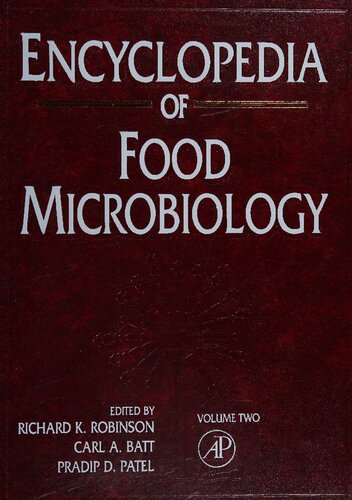 Encyclopedia of Food Microbiology