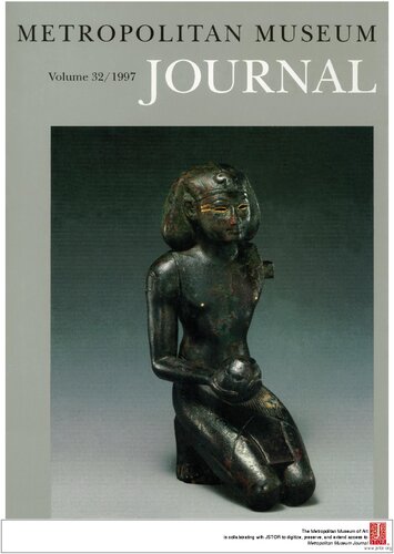 Metropolitan Museum Journal – Metropolitan Museum of Art V32 (Metropolitican Museum journal)