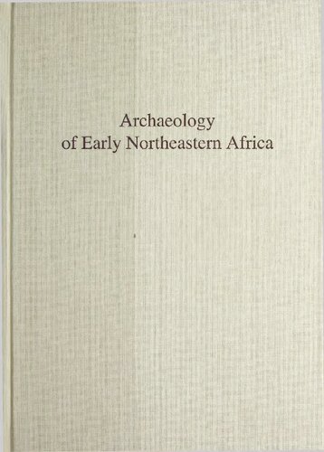 Archaeology of Early Northeastern Africa